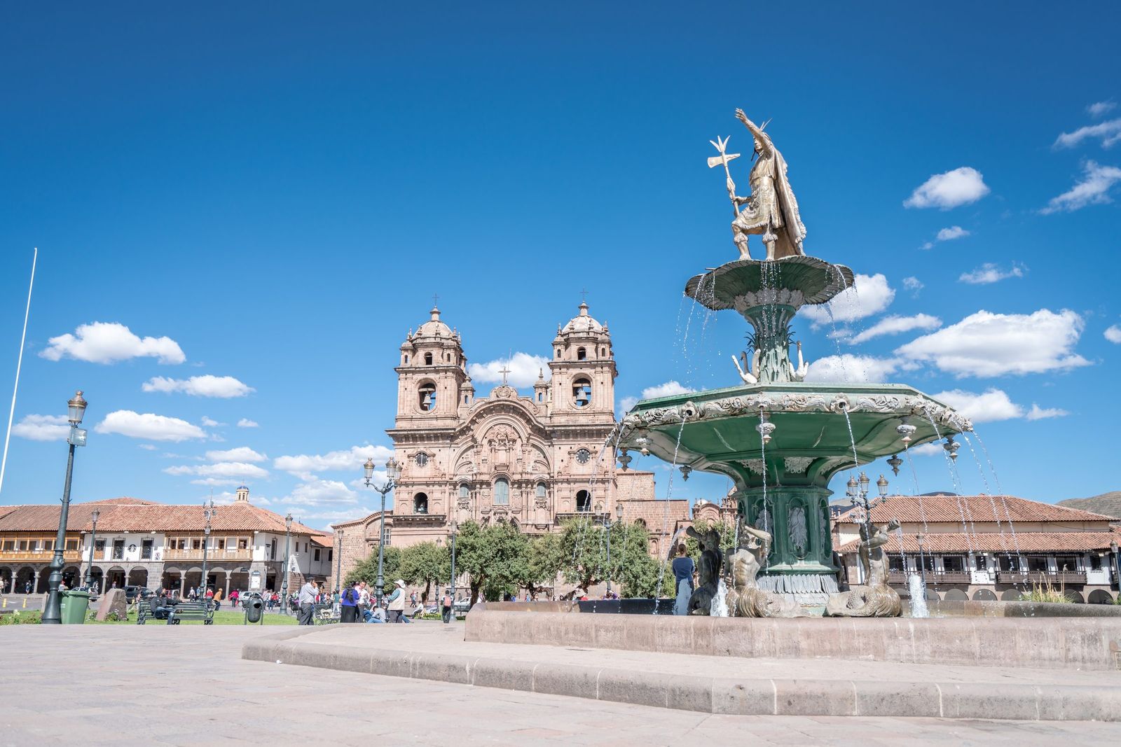 The Plaza de Armas of Cusco, where Andean Adventures Peru began